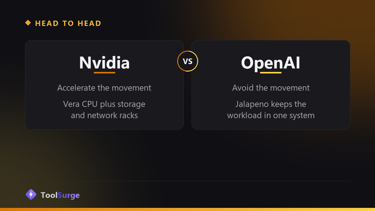 Nvidia and OpenAI approaches to the data movement problem